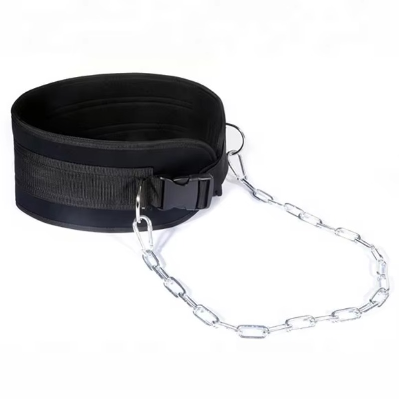 Weight Lifting Belt - อุปกรณ์ออกกำลังกาย โซ่หนัก สายรัดยกน้ำหนักสำหรับดึงข้อ
