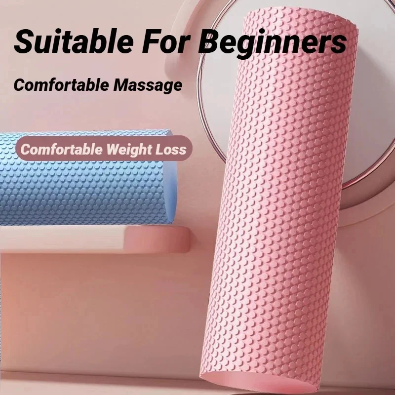 Yoga Fitness Roller - ลูกกลิ้งโยคะโฟม EVA ทรงหกเหลี่ยม ขนาด 10 ซม.