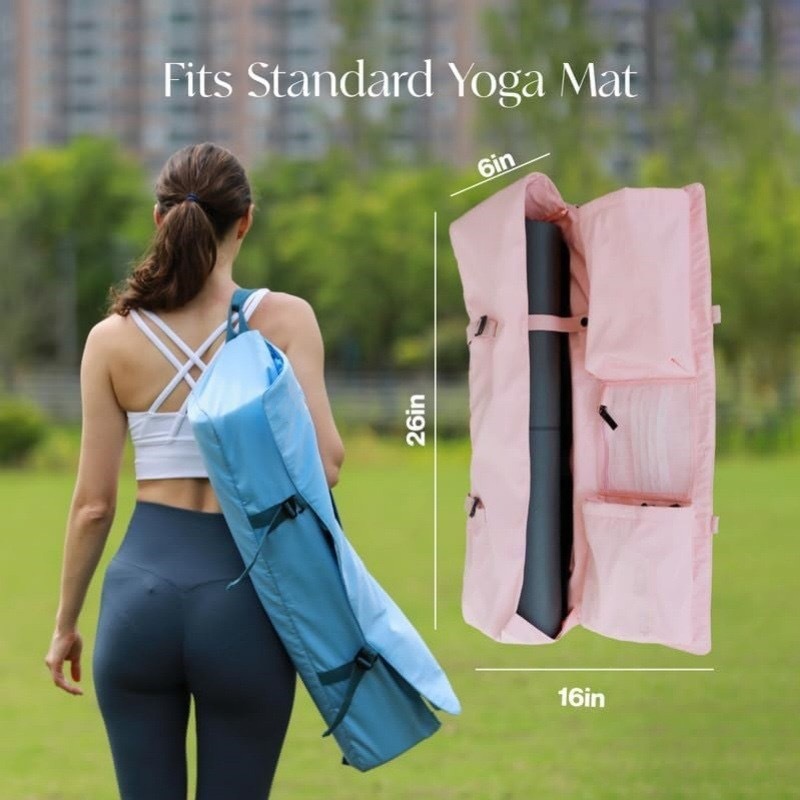 Yoga And Fitness - กระเป๋าโยคะ, กระเป๋าใส่เสื่อโยคะ, กระเป๋าฟิตเนสแบบลำลองปรับได้