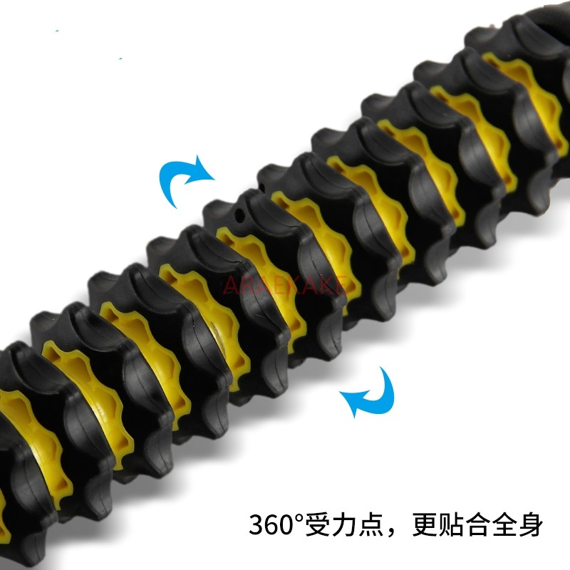 ไม้กดจุดนวดผ่อนคลายกล้ามเนื้อ  - Yoga Fitness Roller บทวิจารณ์และราคา
