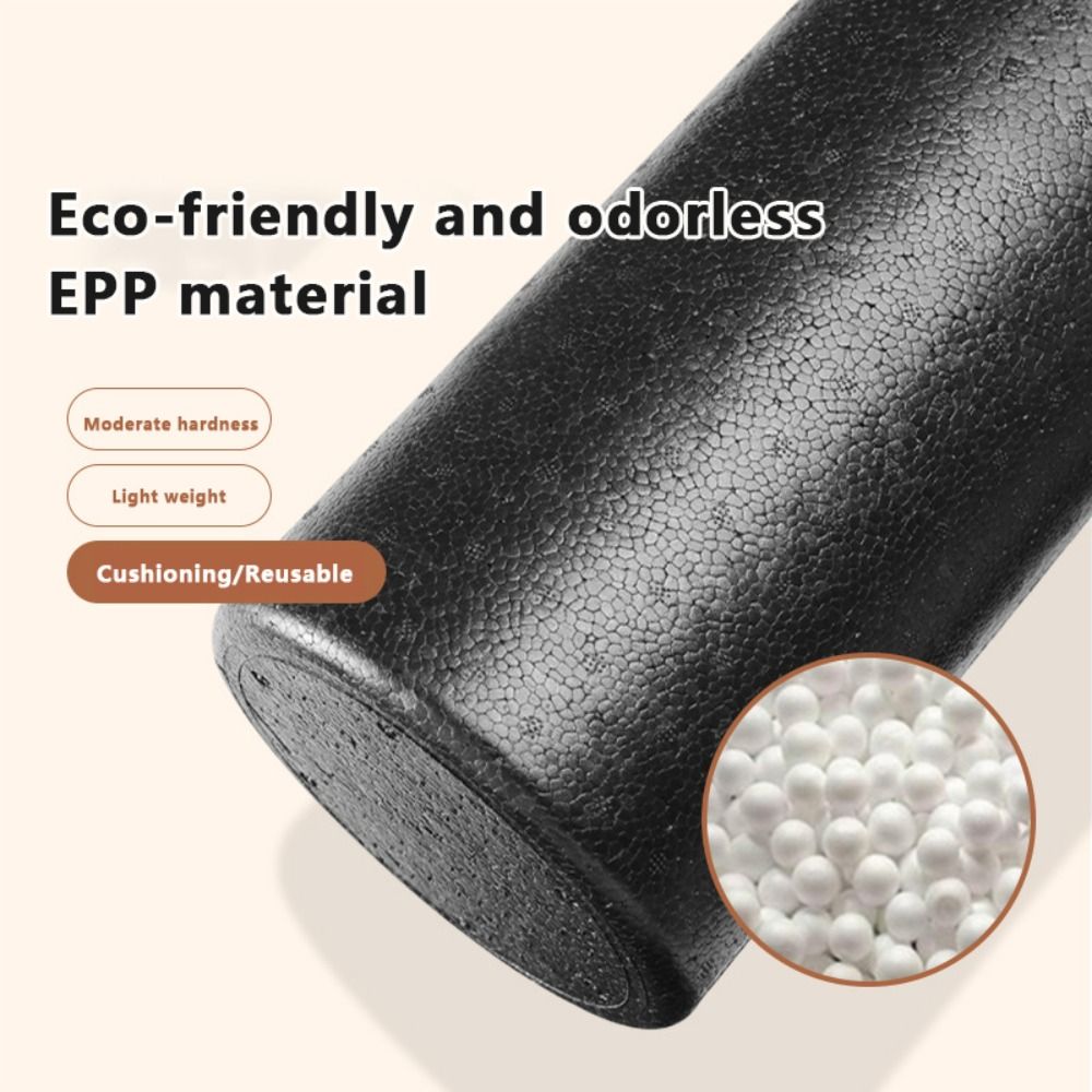 โฟมโรลเลอร์ EPP แบบเรียบ ความห - Yoga Fitness Roller บทวิจารณ์และราคา