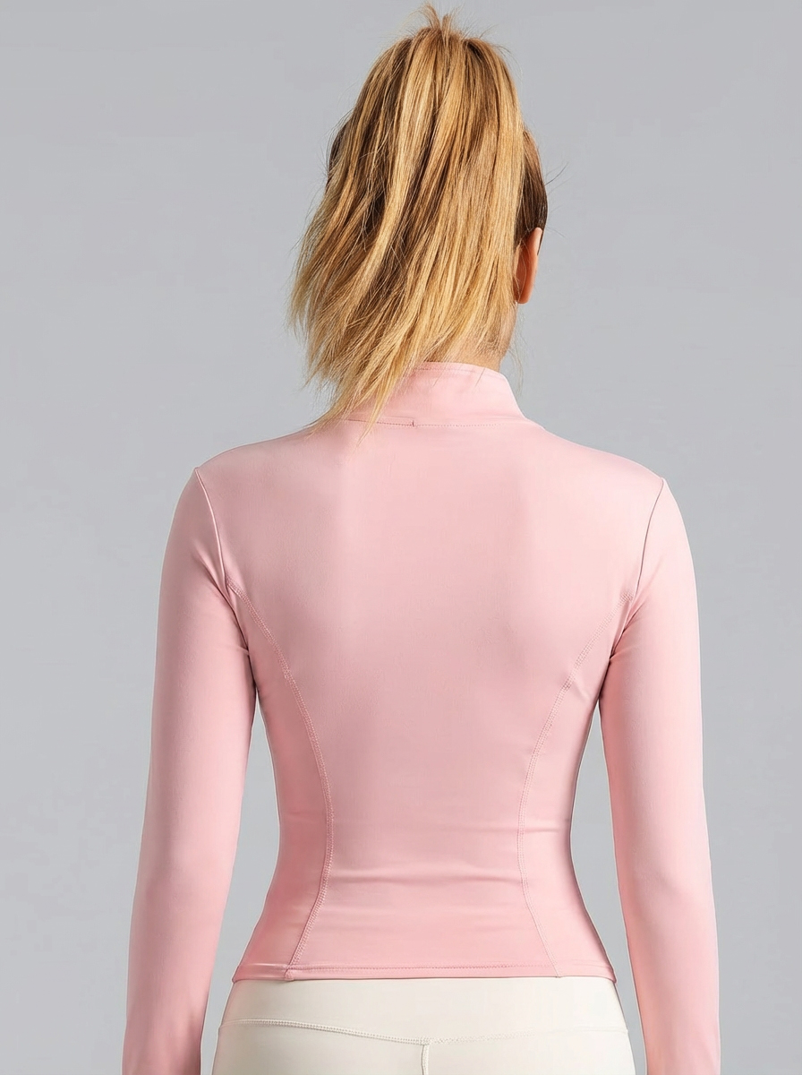 เสื้อโยคะสีชมพูอ่อนสำหรับผู้หญ - Yoga And Fitness บทวิจารณ์และราคา