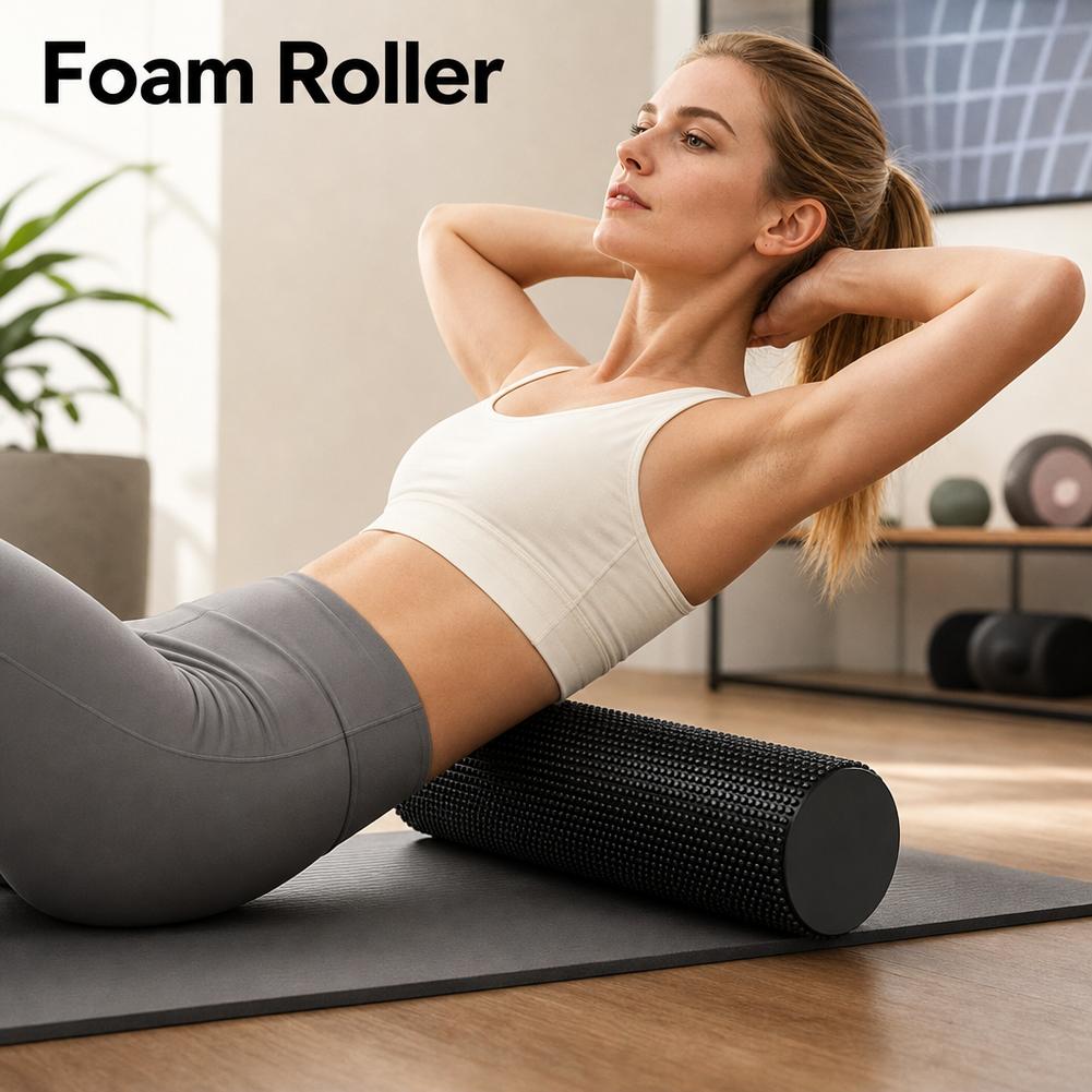 ลูกกลิ้งโฟมสำหรับนวดเพื่อสุขภา - Yoga Fitness Roller บทวิจารณ์และราคา