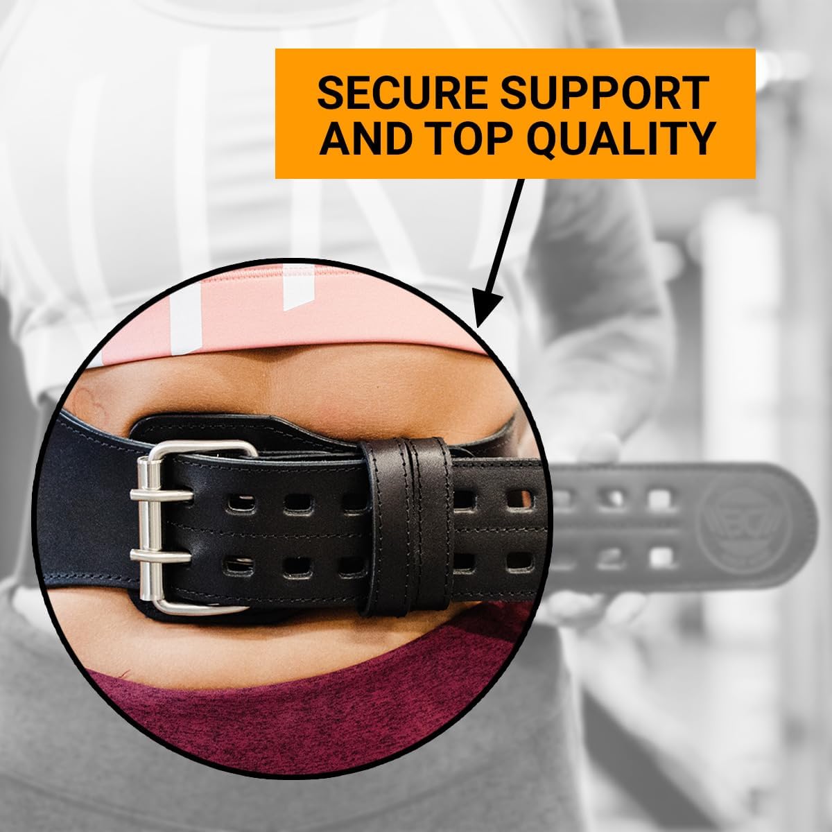 เข็มขัดยกน้ำหนักหนังสำหรับออกก - Weight Lifting Belt บทวิจารณ์และราคา