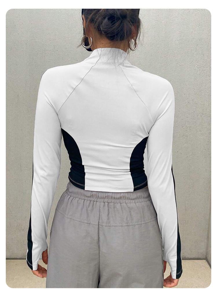 เสื้อโยคะคอตั้ง แจ็คเก็ตสำหรับ - Yoga And Fitness บทวิจารณ์และราคา
