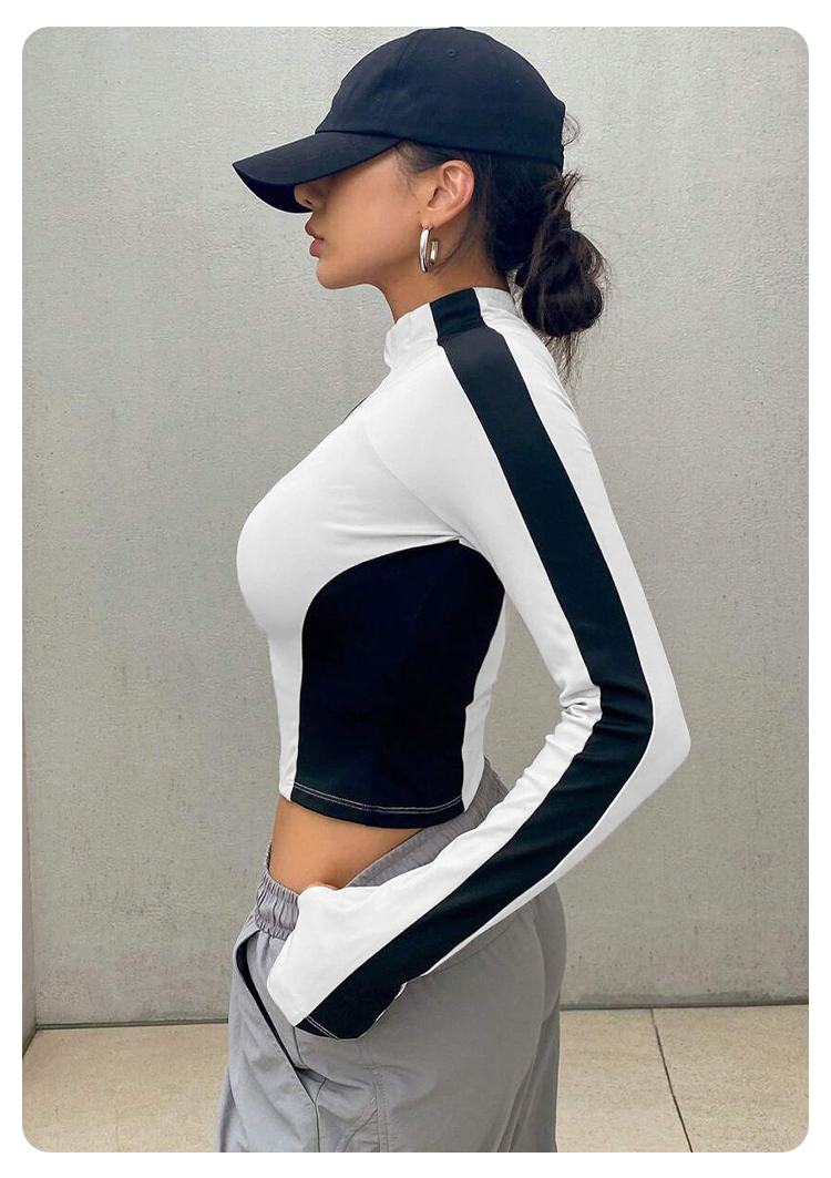 เสื้อโยคะคอตั้ง แจ็คเก็ตสำหรับ - Yoga And Fitness บทวิจารณ์และราคา