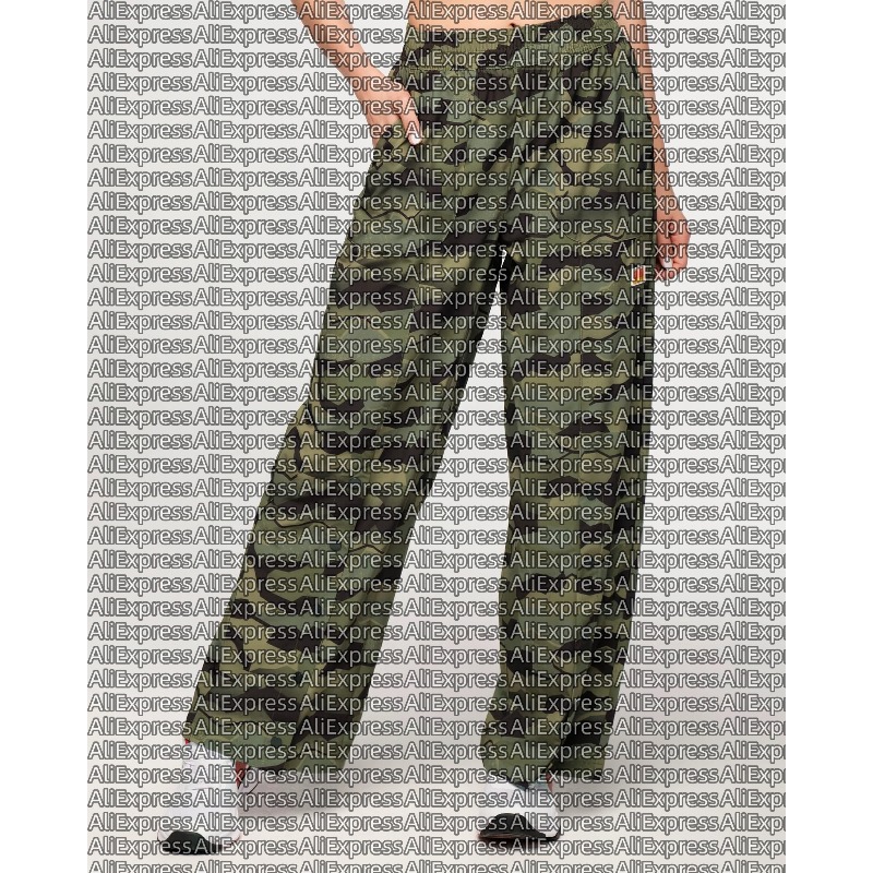 กางเกงขายาวทรงหลวมสีเขียวทหารส - Yoga Fitness Pants บทวิจารณ์และราคา