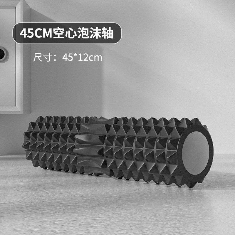 ลูกกลิ้งโฟมกลวง 45 ซม. พร้อมบล - Yoga Fitness Roller บทวิจารณ์และราคา