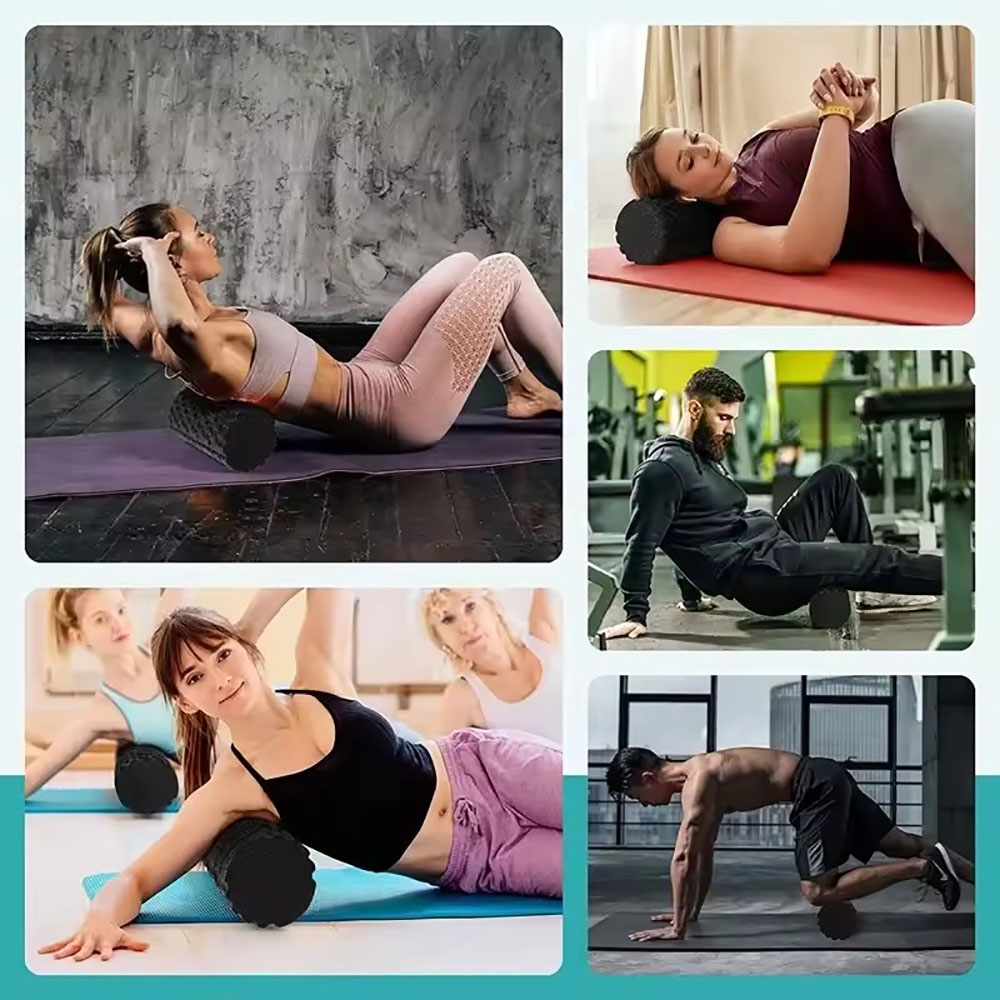 โฟมโรลเลอร์ขนาด 33 ซม. สำหรับน - Yoga Fitness Roller บทวิจารณ์และราคา