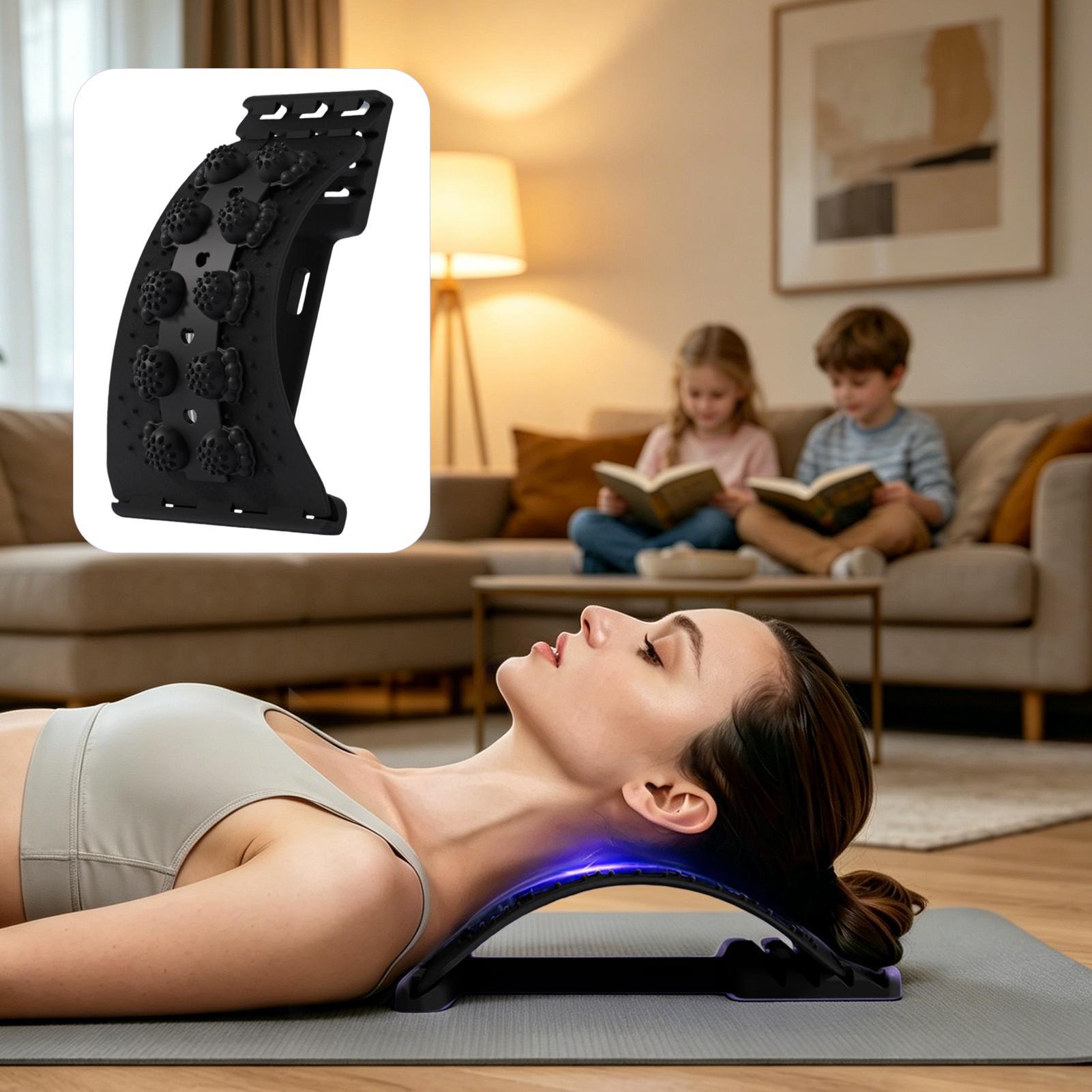 แผ่นรองยืดหลังปรับได้ 4 ระดับ  - Yoga Health & Fitness Center บทวิจารณ์และราคา