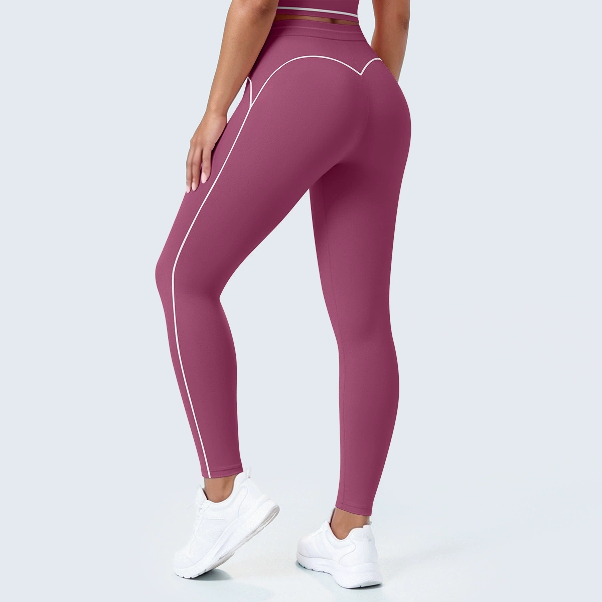 กางเกงเลกกิ้งเอวสูงสำหรับผู้หญ - Yoga Fitness Pants บทวิจารณ์และราคา