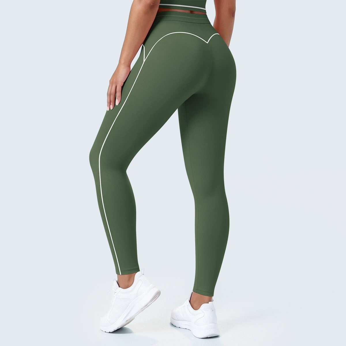 กางเกงเลกกิ้งเอวสูงสำหรับผู้หญ - Yoga Fitness Pants บทวิจารณ์และราคา