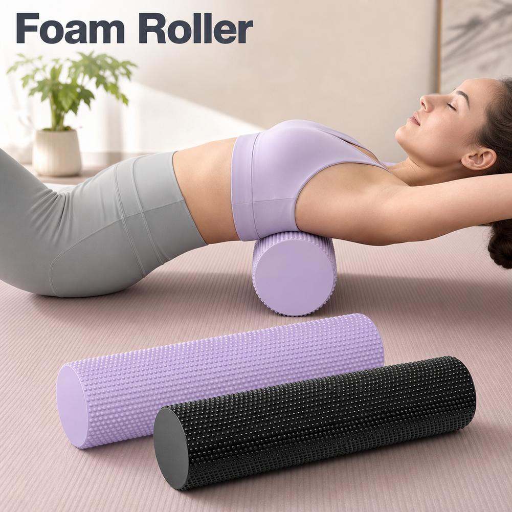 ลูกกลิ้งโฟมโยคะ EVA ความหนาแน่ - Yoga Fitness Roller บทวิจารณ์และราคา