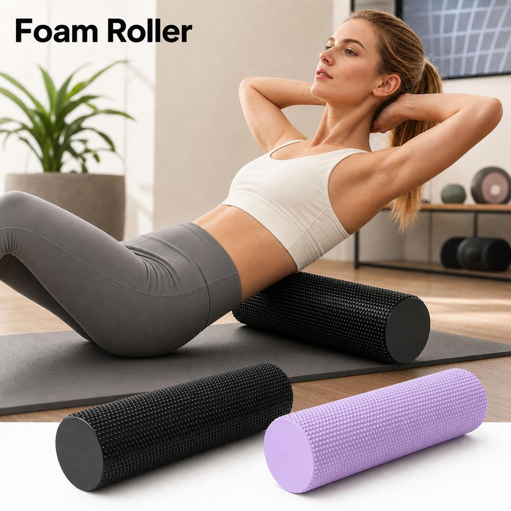 ลูกกลิ้งโฟมโยคะ EVA ความหนาแน่ - Yoga Fitness Roller บทวิจารณ์และราคา